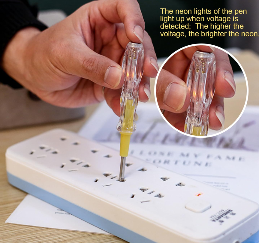 Electrical Test Screwdriver Voltage Tester For Home And Workshop